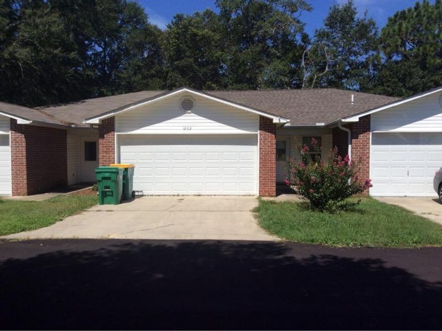 This charming 2BR/2BA home available this August for a 12 month lease. You will adore living in this delightful garden home, conveniently located in the heart of Fort Walton Beach. Pull into your two-car garage and begin to experience life as a resident of the well-kept Cotton Tree Community.The home features an open and inviting living room, perfect for quiet evenings at home spent with your family or even grand events. The master bedroom continues the feeling of openness and additionally offers a large walk-in closet and adjoining bathroom with his and her vanities.Outside you will find a partially fenced backyard, great for your pets to run around. This home is conveniently located near area shops, restaurants and both Air Force bases, not to mention the beautiful beaches of t