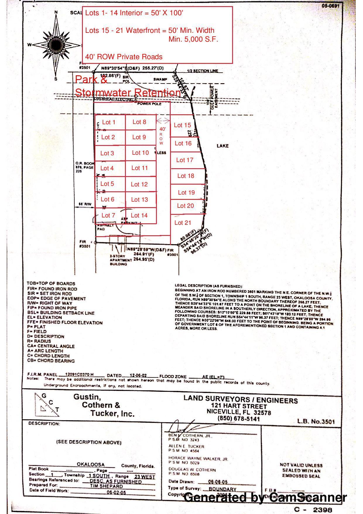 Develop up to 21 homes! Lake front and Medium Density (MDR), R3 Zoning allows up to 15 units per acre. Property would also make a great townhome development. See document section of listing for survey, letters, layous, etc. Priced to sell!