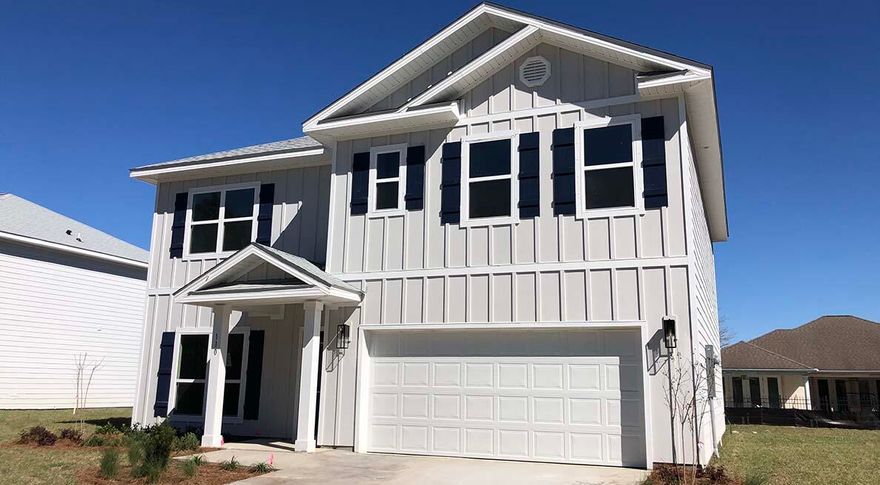 Located on Harborview Road this Carol floor plan is under construction. The Carol features two stories with a downstairs guest bedroom and full bath. An appointed study is just off the foyer as you enter this home. As you enter the main part of this home you will find a large open living area, a dining are and kitchen with pantry, a center island and plenty of cabinetry. Interior finishes include EVP flooring throughout, quartz countertops, beautiful white cabinetry in Ivory, a tile shower in bedroom one with glass enclosure and brushed nickel hardware on interior doors. Upstairs you will find bedroom one, which features a large bath and walk-in closet. The second level also features an additional living space that can be used as a media area or game room.