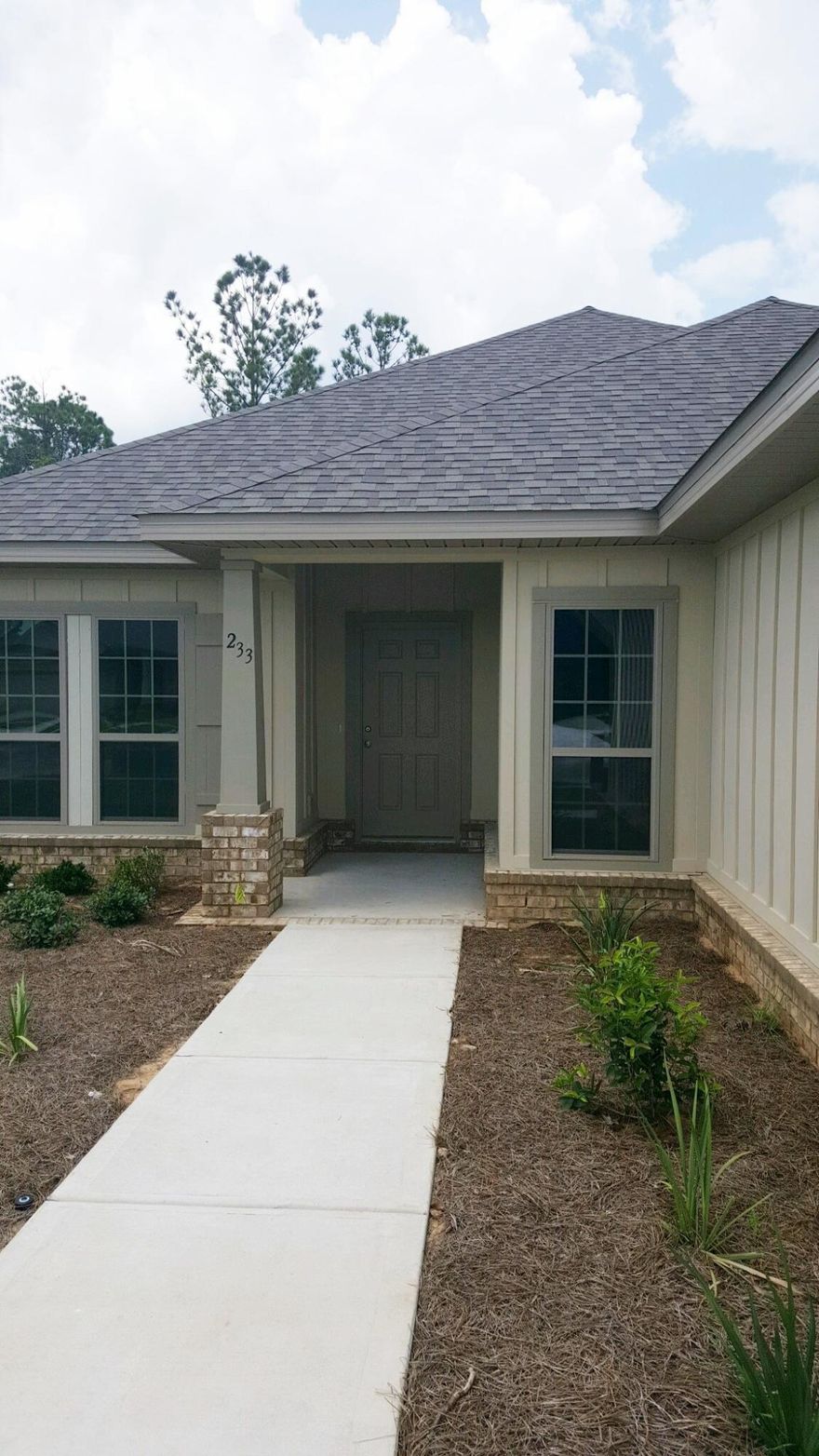 New Construction located in the Passages Neighborhood at Hammock Bay! 4 Bedroom one story Audrey plan.
Great open plan with high ceilings and double tray ceilings in the family room. HUGE 14X16 covered porch. Formal dining or study. Big kitchen open to the family room.
HOA dues include Basic Cable each month.
Monthly HOA fees INCLUDE: Basic TV Cable, Access to all pools, 24hour gym, Clubhouse, Movie Theatre, Tennis and Basketball Court, Playground, Bay Club with Fishing Pier.