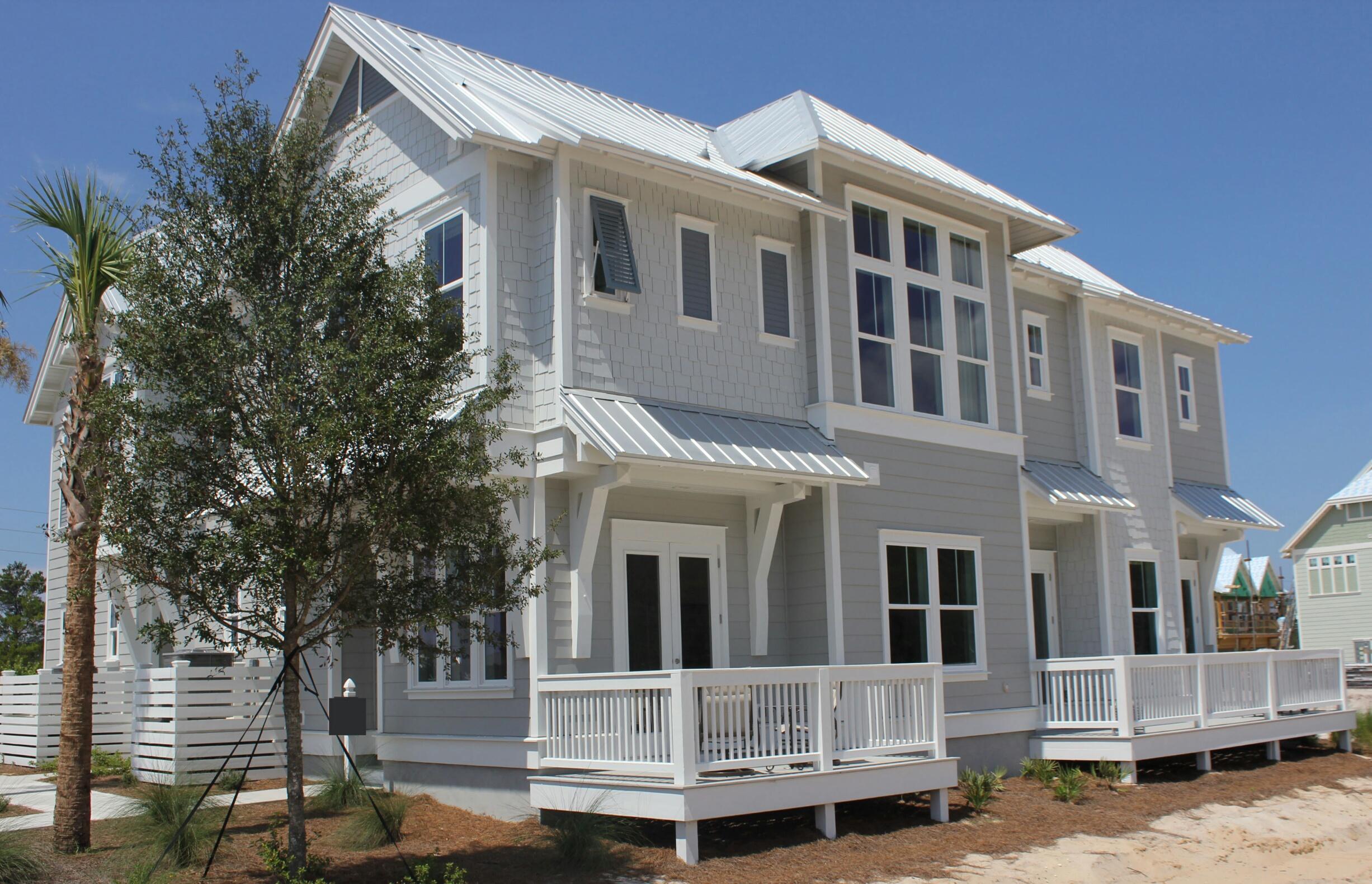 Close Proximity to the beach!! Prominence has excellent walkability having several restaurants and entertainment at footstep! The Town of Prominence is located on HWY 30A between Seagrove and Alys Beach. Residents will enjoy easy access to a beautiful Town Center, Resort style pools, Fitness Center and Private Shuttle Service to the beaches of 30A. ''The Hub,'' the community's town center includes restaurants, shops, and an amphitheater with covered event pavilion, a cinema screen for movies as well as a stage for concerts and events. The Cozumel Triplex Townhome floor plan is uniquely designed home with a 2 car garage and natural gas appliances. Photo's and virtual tour may be of similar home but not subject property.