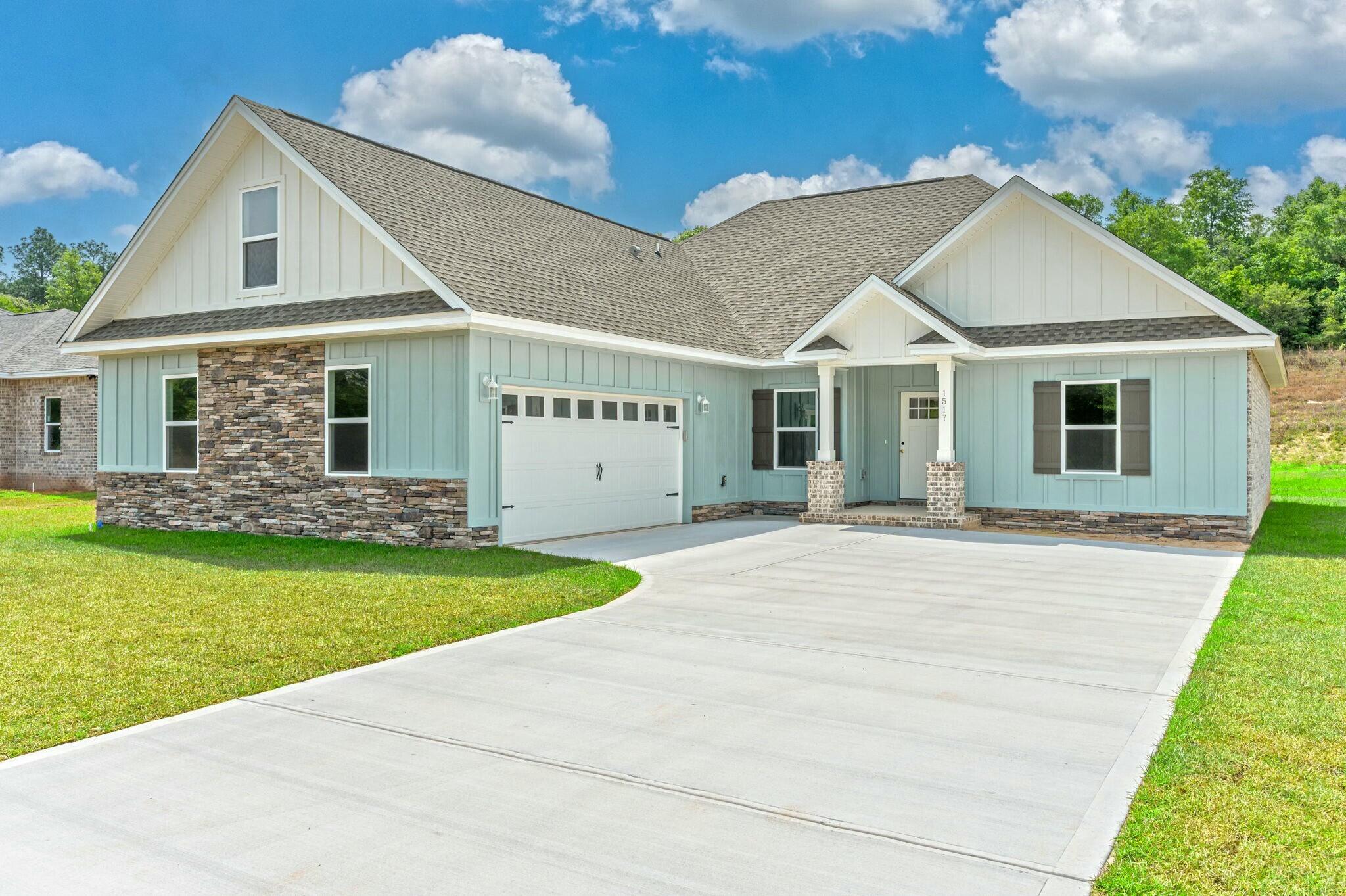 FREE 5-year home warranty included. Seller will pay $7500 in buyers closing costs. Modern Farmhouse with stacked stone exterior. Large half acre lot with no active HOA. Beautiful custom grey toned cabinets throughout. All quartz countertops. Wood look tile throughout. 4 bedrooms with an office. Stacked stone fireplace. Let's make this house your new HOME!