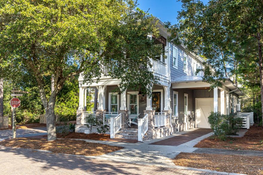.Welcome to 30 South Pontchartrain. This beautiful Santa Rosa Beach home rests on a private corner lot in the exclusively gated Forest Lakes community. Enjoy the luxury of owning a turn-key ready, fully furnished custom-built home, with fantastic views of green space, private lake and neighborhood pool. Located just minutes from restaurants, shopping, and breath-taking blue waters of 30a's pristine beaches, this custom well-maintained home offers both luxury and comfort. New owners will appreciate the four spacious bedrooms, four and a half bathrooms, large family room / dining area, fully equipped kitchen, wood floors, separate laundry room, large rocking chair front porch, and balcony level front porch, rear screened porch, fenced back yard, single car garage and carport with electric vehicle charging capabilities.  Owners will also enjoy the convenience of two master suites and lots of storage throughout. Forest Lakes Community is an amenity rich neighborhood including a resort style pool, outdoor pavilions, dog park, playground, stocked lake, fishing docks, nature trails and wooded preserve. Whether purchased as a primary residence, second/vacation home, or rental investment rental property this home has it all. Call today to schedule a private showing of this amazing home!   
