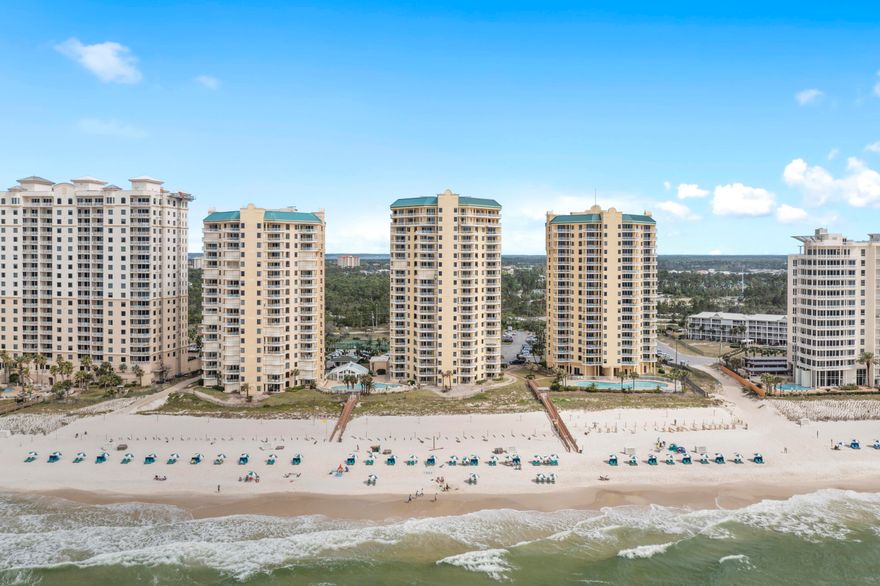 Welcome to your ideal coastal escapea"or an outstanding rental investmenta"at Beach Colony! This furnished 2-bedroom, 2-bath condo has been meticulously maintained by owners who never rented, filling it with care & special memories. Now, it's your turn to create your own. Located at the perfect elevation on the 15th floor, with just four units per floor, this beachside abode offers both comfort & privacy. Step onto your expansive Gulf front balcony to enjoy sweeping views of turquoise waters, golden sunsets & the soothing sound of wavesa"a picture-perfect setting for relaxing or entertaining. Inside, you'll find upgraded tile flooring, a brand NEW water heater & hurricane shutters for added peace of mind. A convenient in-unit washer & dryer makes beach life a breeze, while a private storage