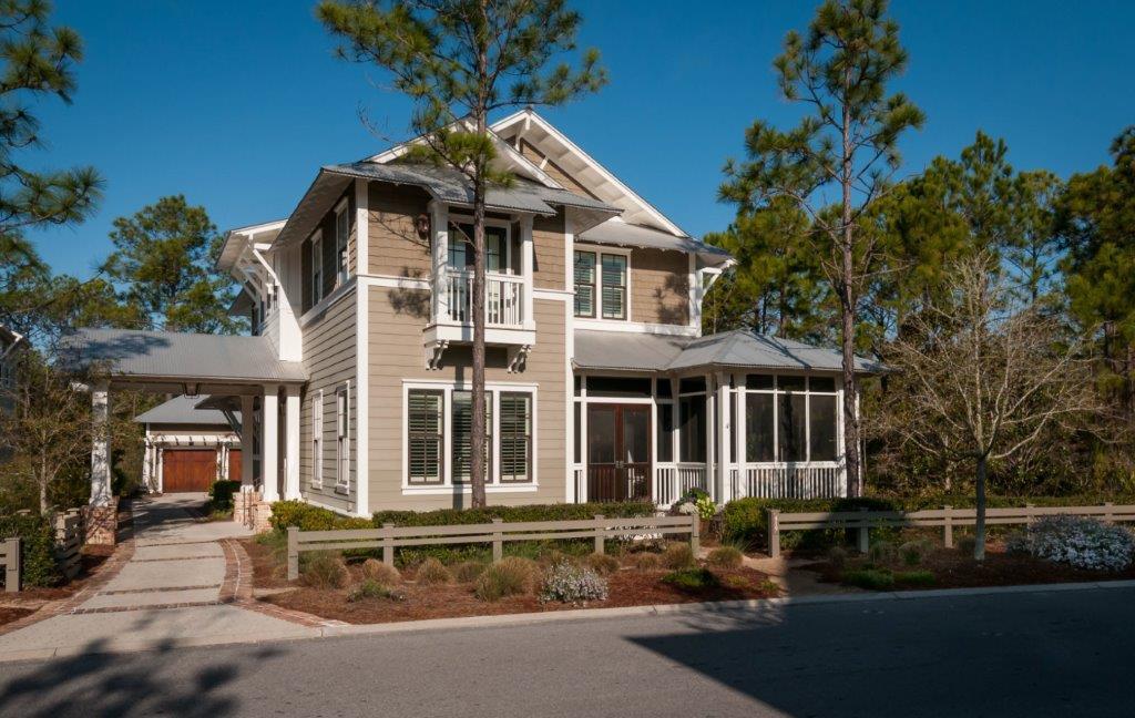 This lovely home was designed by a former St Joe Company SVP of Land Development as his primary residence and is located in Phase 4 in a quiet location with no through traffic. Built by the renowned John Brown of Gulfview Construction, this unique Watercolor home showcases both structural and designer upgrades throughout. Located on one of the largest lots in Cedar Woods and bordered by a pristine, wooded conservation area with outdoor features including a full-size, saltwater, gas-heated swimming pool with lighted fountains and sun shelf, private spa, fireplace, outdoor kitchen with top of the line Lynx gas grill, Perlick outdoor refrigerator drawers and Perlick outdoor ice maker. With beautiful fans in the screened in dining porch makes outdoor entertaining fun with a flat screen TV