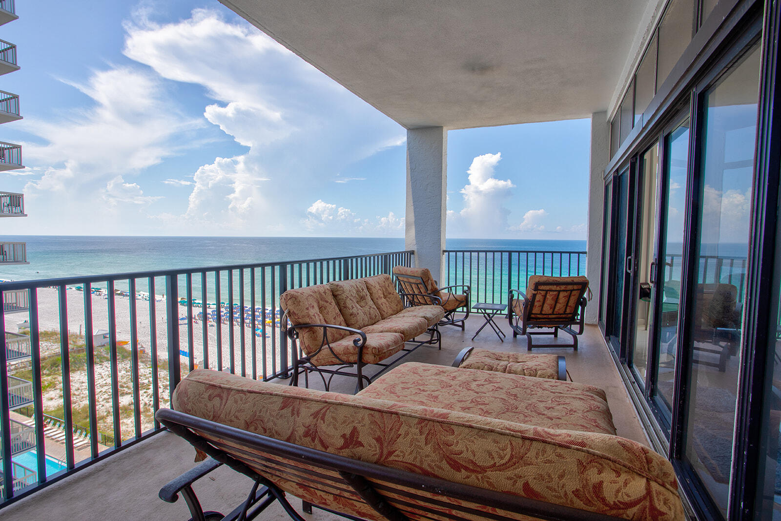 The thoughtfully designed layout enhances the coastal ambiance, bringing the beauty of the outdoors inside. All 3 bedrooms boast master suites that are to be envied with walk in closets. Step out onto the **large balcony**, where you can unwind while overlooking the emerald waters of the Gulf of Mexico,a perfect spot for morning coffee or evening cocktails as you watch the sunset. **Modern Amenities** This condo has been tastefully renovated with high-end finishes and modern amenities, including a gourmet kitchen equipped with state-of-the-art appliances and elegant countertops. The spacious living area is designed for comfort, featuring plush seating and stylish decor that complements the coastal aesthetic. **Exclusive Community Features** Nestled within a prestigious community, this condo prioritizes privacy without sacrificing luxury. Residents enjoy exclusive access to the private beach, providing a serene oasis away from the hustle and bustle. Additional amenities include secured entrance gate, beautifully landscaped grounds, a resort-style pool deck, game room, basketball court, tennis court, sauna and fitness facilities, all designed to enhance your lifestyle. This luxury condo in Destin is more than just a home; it's a lifestyle choice that embodies elegance, privacy, and stunning natural beauty. Don't miss this rare opportunity to own in a non-rental complex with an exclusive private beach. Embrace the coastal living experience and make this extraordinary property your own!