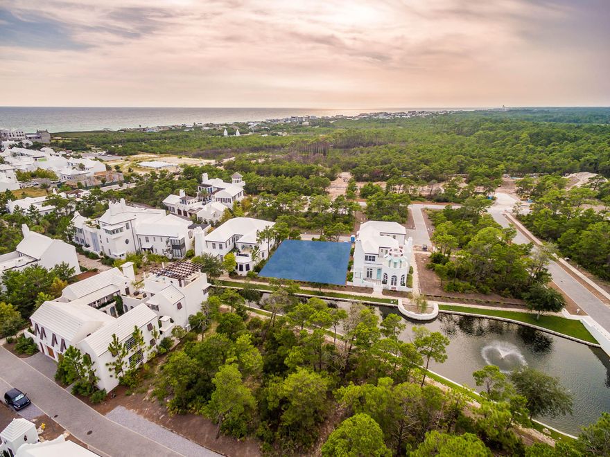 This beautiful homesite on serene Lake Marilyn in Alys Beach allows for a generous home design. It is located just moments to the breathtaking Caliza Pool and Restaurant and the entrance to the beautiful Nature Trail. Only a short stroll will take you to the new Fitness Center, Amphitheatre, the emerging Town Center, the Gulf Green, the community's primary beach access, George's Restaurant, and Fonville Press, the neighborhood coffee shop.Construction of a primary residential structure must be commenced within two years from the date of the deed. Owner shall complete construction of the primary residential structure within 24 months from the start of construction. Nestled on 158 acres along the emerald waters and white sand beaches of northwest Florida's Gulf Coast, Alys Beach is a Ne