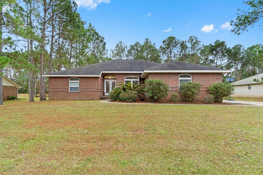A spacious floor plan awaits you in this 3 bedroom, 3 bath home.  This home offers the perfect space for entertaining or just enjoying a movie night at home. The bright and airy kitchen features granite countertops and tiled floors. The spacious master bedroom is paired with a master bathroom which features a double vanity with lots of counter space, a walk-in closet, and a deep tub in which to soak and relax. There's a stone back patio for those evenings outside, and a large yard waiting for your finishing touches.  Let's not forget the ''Bonus Room'' with a mini refrigerator and sink for your convenience. This community offers a recreational center with several community pools, tennis courts, basketball courts, and updated gym just to name a few. Welcome home! Buyer is responsible for verifying all data and information including lot size and room measurements as it is deemed to be reliable but not guaranteed.