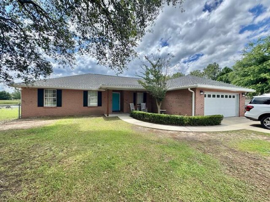 **Available August 1st!!****Pets considered with owner approval**Welcome to this charming 4-bedroom, 2-bath brick home nestled on a beautiful waterfront lot! Step inside to find an open and inviting floor plan, perfect for both everyday living and entertaining. The spacious living room features vaulted ceilings, a cozy corner fireplace, and tons of natural light with direct access to the backyard patio.The kitchen is a standout with updated cabinetry, granite countertops, and stainless steel appliances, offering plenty of space for meal prep and gathering. Adjacent to the kitchen is a designated dining area that flows seamlessly into the main living space. Each of the four bedrooms offers ample space, ceiling fans, and large closets. The primary suite includes a double-sink vanity, a relaxing garden tub, and a walk-in closet, creating the perfect retreat.

Outside, enjoy peaceful lake views right from your covered back patio, complete with space for seating, grilling, and more. Whether you're enjoying a quiet morning coffee or hosting a barbecue, the fenced-in yard and serene water views make this backyard a true gem.

Additional features include an attached 2-car garage, updated flooring throughout, and a fantastic location close to local schools and amenities.

**All pets are registered via pet screening, and all assistance animals are verified through the same screening process.**

**Carpet cleaning (if applicable) & Admin Fee charged **

Tenant to verify all data. Please contact Sound Choice Real Estate to schedule a showing- 850-389-8533.

***Approval is based on several factors as follows***
- Rental History and Verification
- Employment History and Verification
- Credit History
- Criminal Background & Terrorist Database Check
- Pet Verification