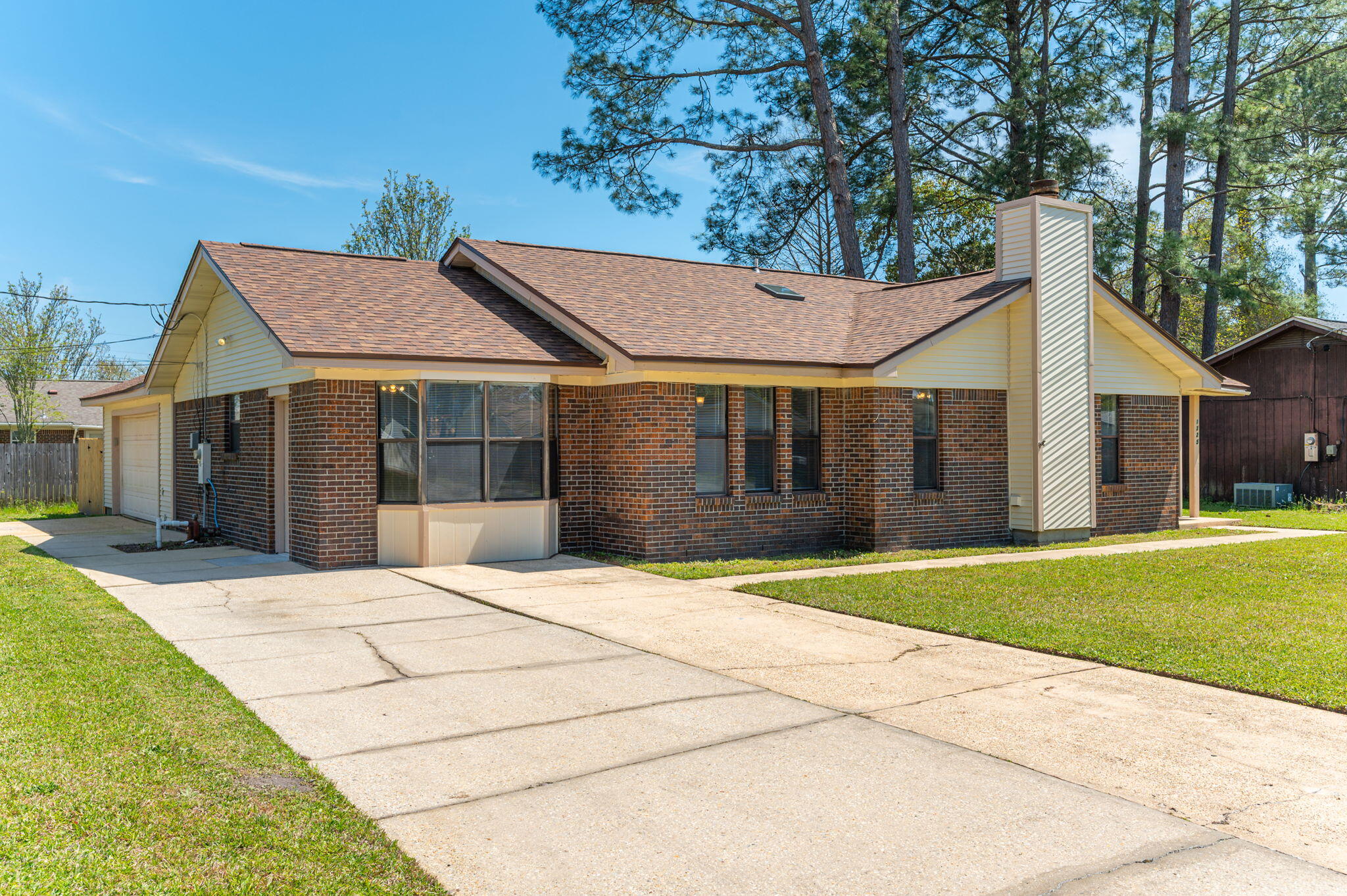 Welcome to this 3 bedroom, 2 bathroom home located on a large corner lot in Fort Walton Beach! This cozy residence features a fenced back yard, perfect for outdoor gatherings. The interior boasts a mix of luxury vinyl plank flooring and carpet throughout, providing a comfortable and stylish living space. Situated in a convenient location, this home offers easy access to nearby bases, hospital, shopping & restaurants. Don't miss the opportunity to make this lovely house your new home! Call us today to schedule a showing.