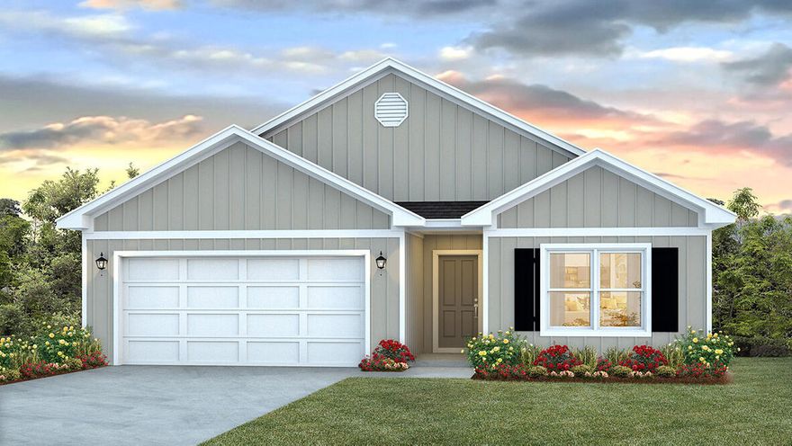 NEW CONSTRUCTION in Shoal River Landing Ph 2. with a community pool & cabana. This Cali model, one of our most popular models has a fabulous open design for relaxed living. 4 beds, 2 baths, covered patio, 2 car garage & the 'Smart Home Connect' System has a variety of convenient Smart Hm. Devices. Well-designed kitchen features stainless appliances, gorgeous granite, smooth-top range, built in microwave, quiet dishwasher, corner pantry, island bar, Eye catching wood look flooring & PLUSH carpet in the bedrooms. Bedroom 1 & adjoining bath has a lg. walk-in closet, double granite vanity sinks & lg. shower & extra storage. STYLISH curb appeal. Easy drive to the airport, military base, beaches at Ft. Walton, Destin & minutes from the popular 'Blackstone Golf Course.'