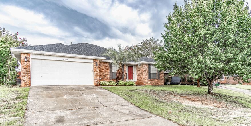 **Accepting back up offers.**Back on the Market at No Fault of the Seller! This 4/2 is in walking distance to Antioch Elementary and a short commute to Eglin, 7th Group, and the gorgeous Emerald Coast. Upon entering, you will be greeted with hard surface flooring that continues throughout the home. This home also features a split, open floorplan that is perfect for entertaining! There is a large kitchen with island and breakfast bar. Enjoy the flat backyard with plenty of room for a future pool or playset. New roof installed in 2017! New gas hot water heater in June of 2018! Call today for your private tour! Some windows recently replaced!