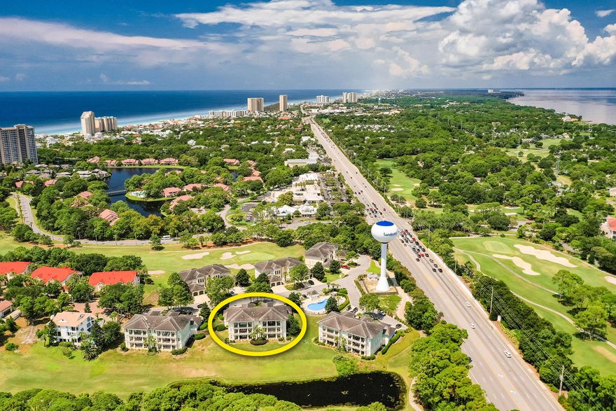 JUST REDUCED! TURNKEY! This furnished condominium offers a tranquil setting, 1,795 square foot open floor plan with 3 bedrooms, 2 bathrooms, and is located in the coveted Pine Ridge Villas community on the south side of Sandestin Beach and Golf Resort. The property is conveniently located on the second level and features an over-sized one car garage! The community pool is easily accessible next door, and you'll love the resort's abundant list of amenities. Enjoy the lifestyle in this fabulous setting at the world-class Sandestin Beach and Golf Resort along Florida's fabulous Emerald Coast of South Walton County. Short-term rentals are allowed in the Pine Ridge Villas community.