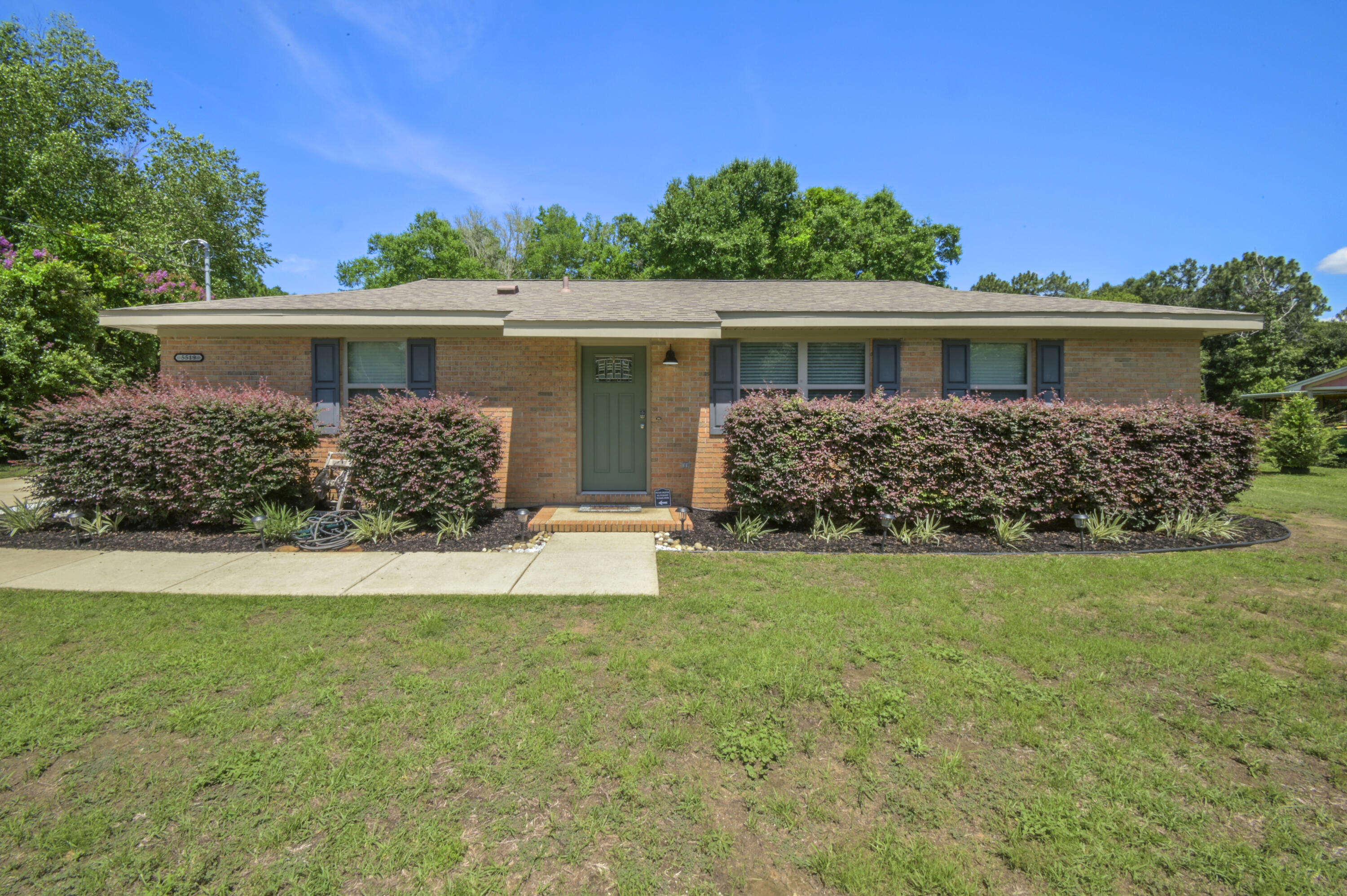 If modern design and space is what you're after this is the home for you. This beautiful home has been thoughtfully renovated and located near everything in Crestview. The home has been rebuilt from the studs to provide a relaxing living space with top-of-the-line finishings giving the home an effective date of 2012. Updates include: LVP flooring throughout; a custom kitchen with granite counters and full suite of stainless appliances; a second full bath; 2020 electric, plumbing & HVAC; and a 2020 roof & roof structure. The backyard is an entertainer's dream; as you will not find a small patio pad but a large 12'X43' custom-covered patio with an area for an outdoor kitchen. Also, outside you will find a 12'X24' shop that is currently being used as an office & storage and a new septic drain field with a long drive capable of parking a 42' fifth wheel and an additional 5 cars. Every sq inch of the property has been designed to maximize space and to give a new family a comfortable lifestyle. This home has been priced to sell so schedule your showing today!