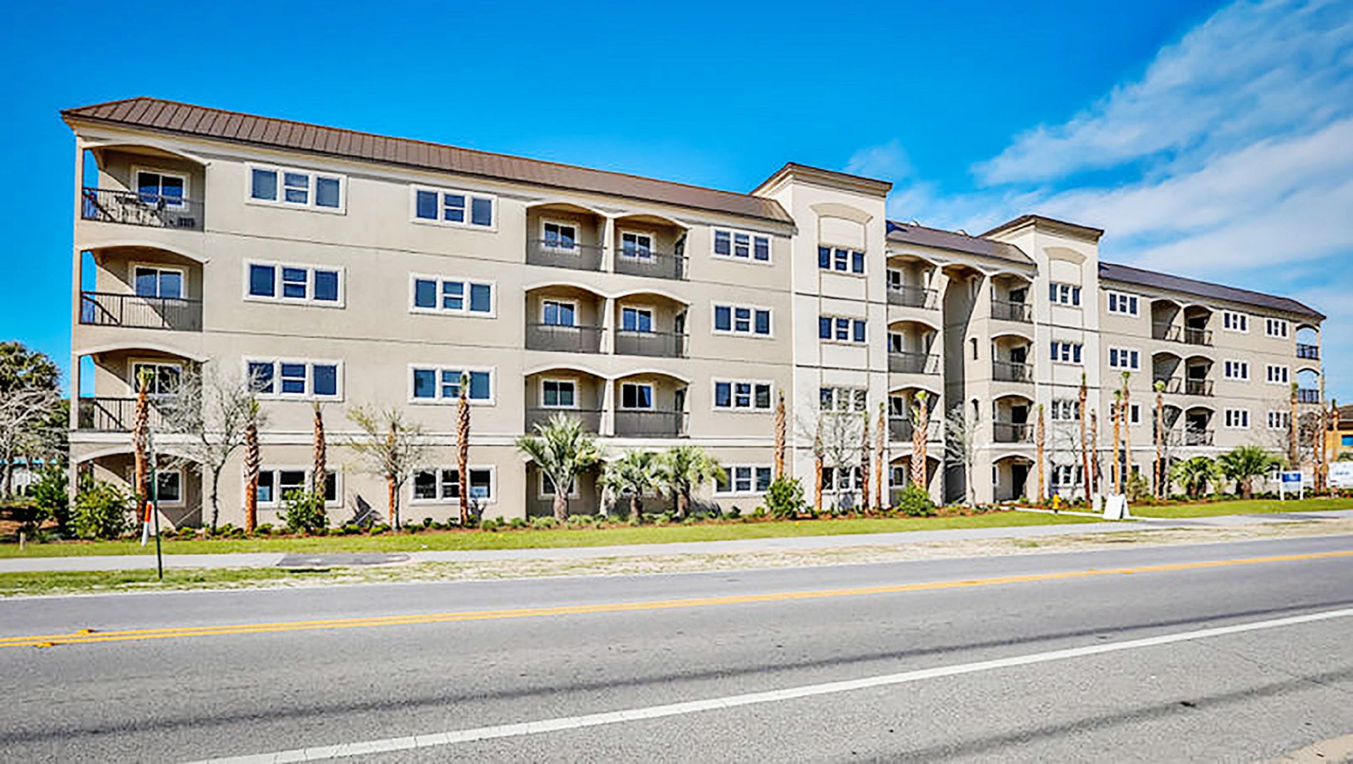 You'll LOVE this spacious and stunning 3 bedroom unit that features both modern amenities and architectural character. Alerio is a gated beach community w/ private beach access. This unit leaves nothing to be desired. From the moment you enter - you are greeted by 10ft ceilings, gorgeous granite countertops, stainless steel appliances, and a large open living room/dining area with colossal sized windows that welcome the natural morning sunlight. The master bedroom is oversized and features a master bathroom w/ soaking tub and a steamy glass shower. Relax on your deluxe sized private balcony w/ nature views. Enjoy the waterfalls in the heated pool and hot tub, BBQ area, splash pad for children, dancing fountains and private beach access. Boasting amazing historical rentals year after year!