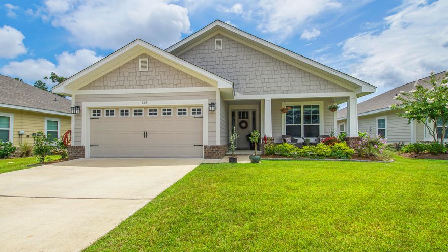 Move in Ready Now!!! - Newer built home in the growing neighborhood of Lafayette Creek Landing right in the heart of Freeport, just behind the Publix complex. This beautiful floor plan features 1820 sq ft, 4 bedrooms, 2 baths, tall ceilings, laminate countertops, painted cabinets, new luxury vinyl flooring, a grand master bedroom, back covered patio, brand new fenced in back yard and much more. Lafayette Creek Landing has a dock, trail to the creek, and both pool and clubhouse now completed. Even better, you could be within 15 miles from the public beach access at Blue Mountain and all the shops and entertainment that South Walton has to offer. Call today for more details and don't let this one get away. More subdivision info: www.Lafayettecreeklanding.com