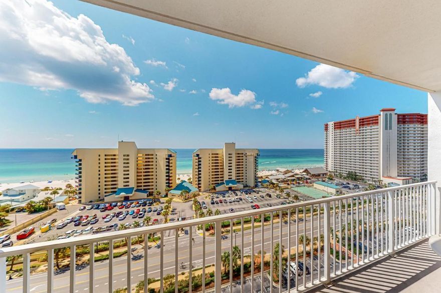 BEACH SIDE LAKETOWN WHARF CONDO WITH EXCELLENT VIEWS! This condo offers one bedroom, two full bathrooms and a generous square footage of 1047sf of total living space not including the balcony. You'll enjoy GREAT views of the Gulf with a short walk to get to the beach. Laketown has a wealth of amenities to take advantage of including multiple pools, putting green, gym, restaurants, shops, and more as well as easy walking distance to Wal-Mart and other restaurants within 1/4 mile of the property. This condo is an established vacation rental and will consistently produce for the rental centric investor. Now available just in time for the Spring/Summer seasons! There are a lot of condos for sale in Laketown but only a handful offer this vantage point offering outstanding views of the beach.