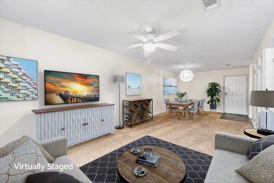 This beautiful condo is calling your name! Beautifully remodeled with stunning finishes! New HVAC and New Water Heater! Everything has been done for you! This fantastic 1 bedroom 1 bath condo is perfect for a second home, investment or a primary residence and is located at the highly desirable Florida Club in the beautiful community of Bluewater Bay.  Enjoy your morning coffee or relax with a glass of wine on your spacious screened in balcony! On site amenities such as Exercise room, BBQ grills, community pool, and well maintained tropical landscaping.  Only About 13 miles from Eglin AFB and 10 miles from the t beautiful sugar white beaches.  This is a wonderful opportunity and will not last long.  All that is missing is YOU!