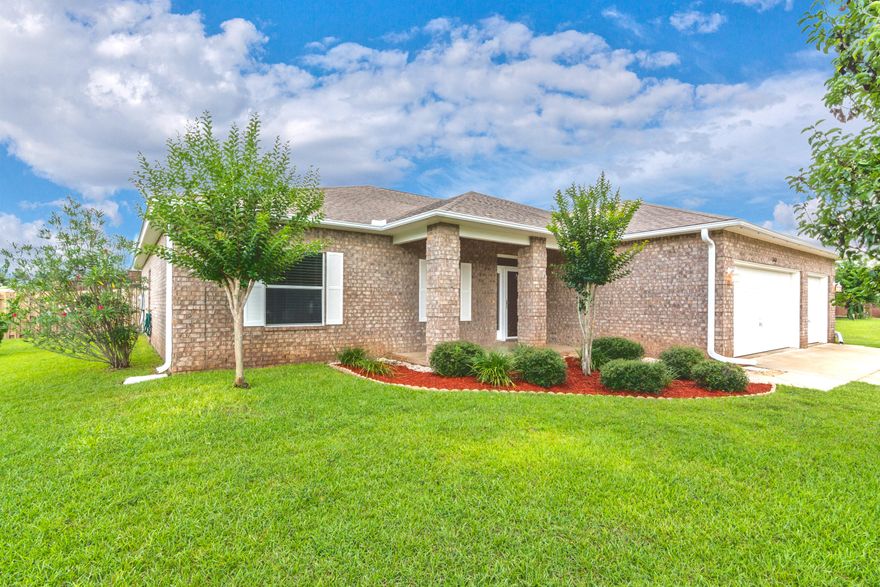 Gorgeously renovated 4 bedroom, 3 bath home with 3 car garage on a well maintained 1/2 acre lot! Remodeling was just completed on this great property, truly showing as a turn-key home! The entire home has been repainted, with brand new carpeting in bedrooms, LVP flooring in living spaces. Kitchen remodel complete last week with new granite countertops and all stainless steel appliances convey. HUGE pantry area is sure to please! 2 of the 4 bedrooms share a cute and convenient Jack-n-Jill bathroom. The 3rd guest bedroom attaches to it's own bathroom and the screened in FL room. Master bedroom is generous in size and also has access to patio area. Huge yard with trees and built in garden area to the left of the patio. ENTIRE HOME has been repainted and is ready for new owners!