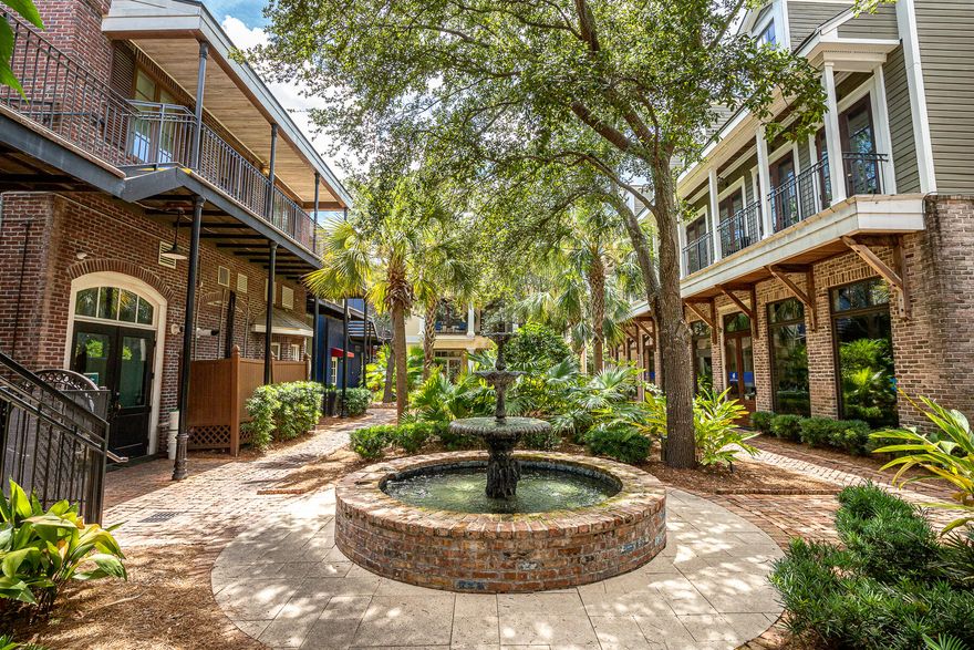 **Turnkey Loft with Proven Rental History.** Rare opportunity to own one of just a handful of lofts tucked away in Baytowne's lush Courtyard with a New Orleans vibe. This 2BR/2BA offers charm, privacy, and walkability--just steps to the Marina, sunsets over Choctawhatchee Bay, shopping, dining, and Village events. Updates include new HVAC (2018), renovated guest bath (2020), Water Heater (2022) fresh paint (2022). Offered fully furnished and turnkey, 241 Fisherman's Cove is the perfect blend of exclusivity, convenience, and investment potential.