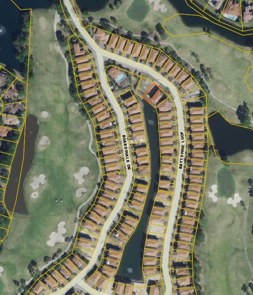 CLEARED VACANT INTERIOR LOT! Great opportunity to build on the Bayside of Sandestin, Villa Lago is just a short walk to the Marina & Baytowne Wharf. Sandestin amenities include golf, tennis, community pools, deeded beach access, 24-Hour security, shopping, restaurants, and so much more!! Don't miss this opportunity to own in this prestigious neighborhood & community. Buyer to verify all information and measurements.