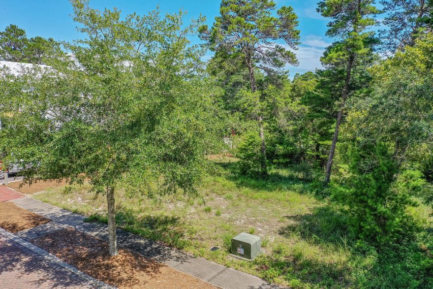 Corner lot, and closest lot to the beach! 
Forest Lakes is one of the most sought after communities on 30-A.  Utility tap and connection fees have been paid!  Located in a gated community which features a community lake, gazebo, pool and pavilion. Lot 14 features one of the highest elevations in Forest Lakes and sits prominently at the entrance of the community.  The property is located just one half-mile from a full facility public beach access.  Many popular restaurants are just a short distance away, including Shunk Gulley, Local Catch, Goatfeathers, Perfect Pig, Growler Garage, The Grove and more.  Call today!