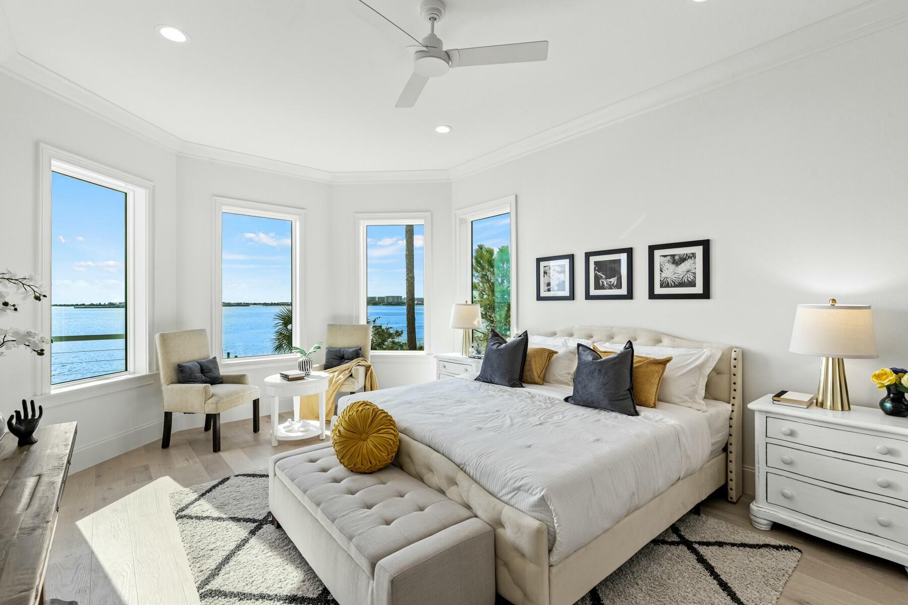 NEW lower price on this custom built waterfront home in the heart of Fort Walton Beach with deepwater access and a brand new dock!Nestled just off Brooks Street with sweeping views of Choctawhatchee Bay, this custom-built 5-bedroom pool home is an entertainer's dream. Featuring a state-of-the-art chef's kitchen, hidden butler's pantry, and a fully equipped outdoor kitchen on the pool level, it's designed for seamless indoor-outdoor living.Bring your boat--this home includes a brand new dock and private boat slip, offering direct access to Crab Island, Santa Rosa Sound, the East Pass, and the Gulf of Mexico.Every inch of this home showcases high-end finishes, from custom tilework in all four full bathrooms to thoughtful upgrades like a wet bar in the main living area, a third-floor flex space with built-in cabinetry and a beverage fridge and two balconies capturing panoramic waterfront views that are impossible to beat!
Enjoy true convenience with two laundry rooms and an elevator providing step-free access to all levels. Relax poolside on the custom paver patio or unwind on the sun shelf in the heated pool, making it perfect to enjoy year round. The raised platform outside the primary suite ensures easy access to AC units, pool equipment, and the whole-home generator.
This never-lived-in, one-of-a-kind waterfront home is a rare opportunity in downtown Fort Walton Beach. Schedule your private showing today and experience luxury coastal living at its finest!