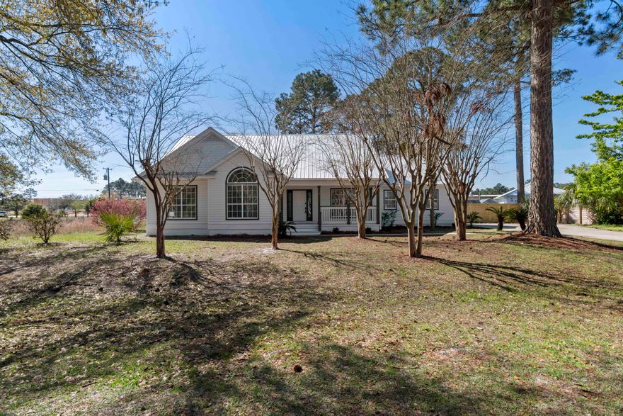 Don't miss out on this beautiful fully remodeled home in the heart of Santa Rosa Beach sitting on a half acre lot with a huge fenced in backyard. Everything in this home is brand new. The roof, HVAC, water heater, appliances, quartz counter tops, cabinets, paint, floors, fixtures, have all been updated as well as fully remodeled bathrooms. Location is key with being 5 minutes to the closest beach access.  This one won't last long so call today for your showing.