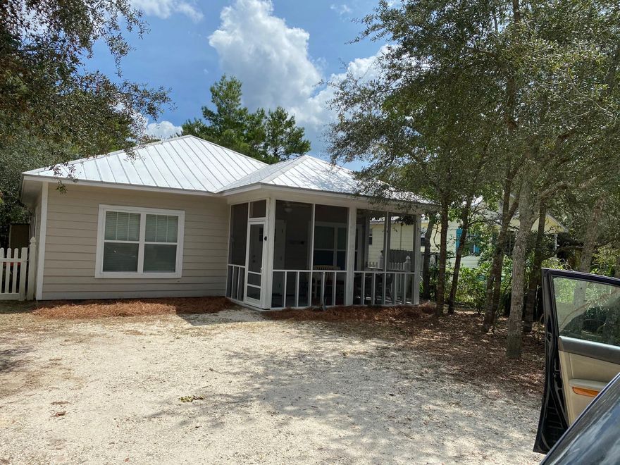 Great price in the heart of Seagrove. Hardi Siding Exterior with a Metal Roof. Three Bedroom/2 Bath home with LVP Floors, Solid Surface Counter Tops throughout. Nice size yard with a screened porch.