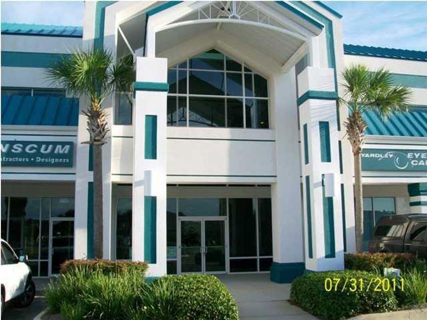 The subject space is a 9900 square foot commercial condo on the second floor of Building B, Phase III in Henderson Business Park, and is located within on of Destin's most popular Office/Retail Strip Centers. HIGH TRAFFIC AND GREAT VISIBILITY directly behind SUPER WALMART and BEALLS SHOPPING OUTLET on Commons Drive.