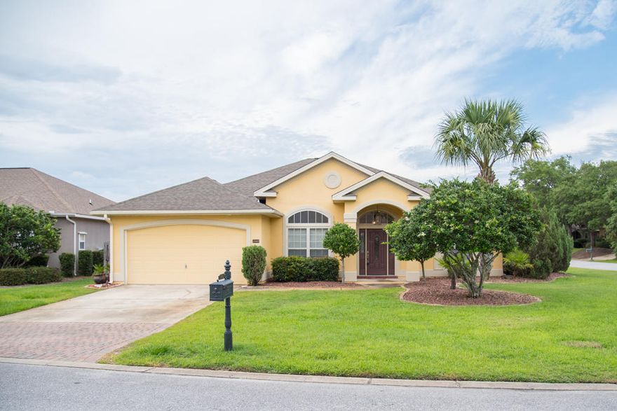 Create memories in this Beautiful 3 bedroom, with FULL BONUS ROOM, home. Whether you want to entertain friends in the back yard or cozy up to the fireplace, this home is perfect. The large master suite features his and her closets, whirlpool tub, separate shower and double vanities. The modern floorplan is open, with 12' ceilings in main living areas and unique architectural features such as built in decor shelves and arches. The split floor plan maximizes privacy and the bonus room can be used for hobbies, nursery, office, or whatever you like. The backyard is fenced and there is a natural gas supply on the patio. Chardonnay Estates is conveniently located near Eglin, Schools, shopping and FUN! Schedule your showing today.