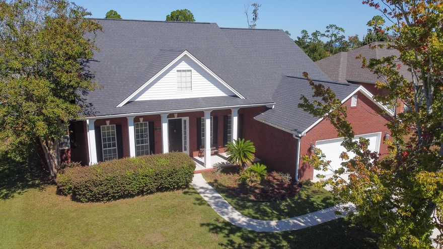Welcome to 2022 Tupelo Court, a beautifully maintained all-brick home located on a quiet cul-de-sac street in the heart of Bay County. This spacious split-floor-plan offers 2,727 square feet of comfortable living, perfectly balancing open gathering areas with private retreats. Step inside to an inviting open-concept kitchen, breakfast nook, and family room--ideal for entertaining and everyday living. A formal dining room and formal living room provide flexible options for a home office, homeschool setup, or playroom. The primary suite is a private retreat, offering generous space and a peaceful atmosphere to unwind. Out back, enjoy your own backyard oasis--a fenced yard with a sparkling inground pool, surrounded by a covered patio perfect for relaxing or hosting weekend barbecues. The covered front porch adds classic southern charm and a welcoming touch. Located minutes from the beach, and close to Publix, Sam's Club, restaurants, churches, and top-rated public, charter, and private schools, this home offers the perfect blend of comfort, convenience, and lifestyle. Discover the best of Panama City living, where pool days, beach trips, and dinner out with friends are just part of everyday life.