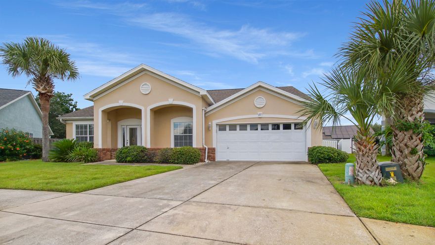 Located in the heart of Panama City Beach! You're one block from Pier Park and steps from the beach! This 3 bedroom 2.5 bath home is complete with a private saltwater pool, jacuzzi and extended patio for your own backyard oasis. Summerwood offers a community pool, conveniently located by schools, restaurants and family entertainment venues!