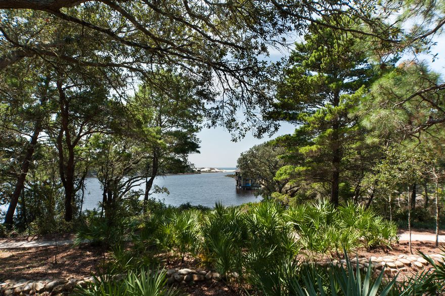 Located in the east peninsula of Draper Lake Coastal Village, this lakefront property sits adjacent to a scenic path tracing the shoreline of Draper Lake on its way to one of two community docks situated directly on the south side of the lot. With only one immediate neighbor, and buffered by the green area to the west, it offers exceptional privacy. Set so close to the dock, neighborhood amenities on either gated peninsula are within easy reach. Closest is one of two pools whose pavilions with outdoor fireplaces are appointed with comfortable, high quality outdoor furniture.