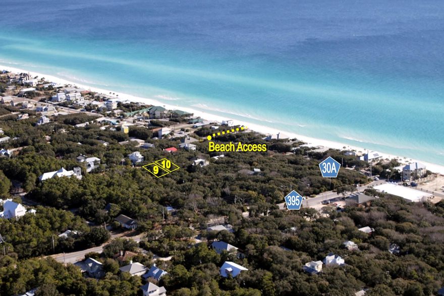 Here is rare opportunity to purchase two adjoining lots in Old Seagrove at the corner of East Grove and Azalea St just north of 30A with convenient beach access just yards away at Azalea and Camellia Streets. Planning for the entire family to be at the beach? With no HOA or build-out times you can build your dream beach home(s) at your leisure. Take a leisurely stroll along the sandy lanes through Old Seagrove to Seaside, or the bike path to all the conveniences of shopping, dining, entertainment and Publix within a half mile. Public beach access is located between Azalea St & Camellia St. ***Buyer is responsible for personally verifying details about this property. All information contained on the listing is believed to be accurate but not guaranteed. ***