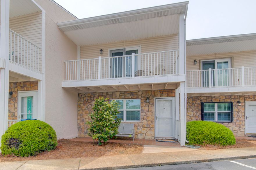 Welcome to this beautifully maintained  fully furnished 2-story townhome in the desirable Woodland Shores community-- within walking distance to the sugar-white sands and emerald waters of the Gulf, a short distance to the outlet malls, Baytowne, scenic highway, entertainment, and eateries. Woodland Shores is a charming, well-maintained complex featuring beautifully landscaped grounds, two sparkling community pools (one heated), and tranquil common areas designed for relaxation offering a clubhouse , kitchen, library, and grilling area --all in a prime coastal location. This spacious 1,300 SF unit boasts a bright and airy floor plan with large windows that fill the home with natural light. Each level features its own private balcony, offering the perfect spots to enjoy the coastal breeze. With 2 generously sized bedrooms and 2.5 baths, this townhome is ideal for beach living, whether as a full-time residence, vacation retreat, or investment property. 