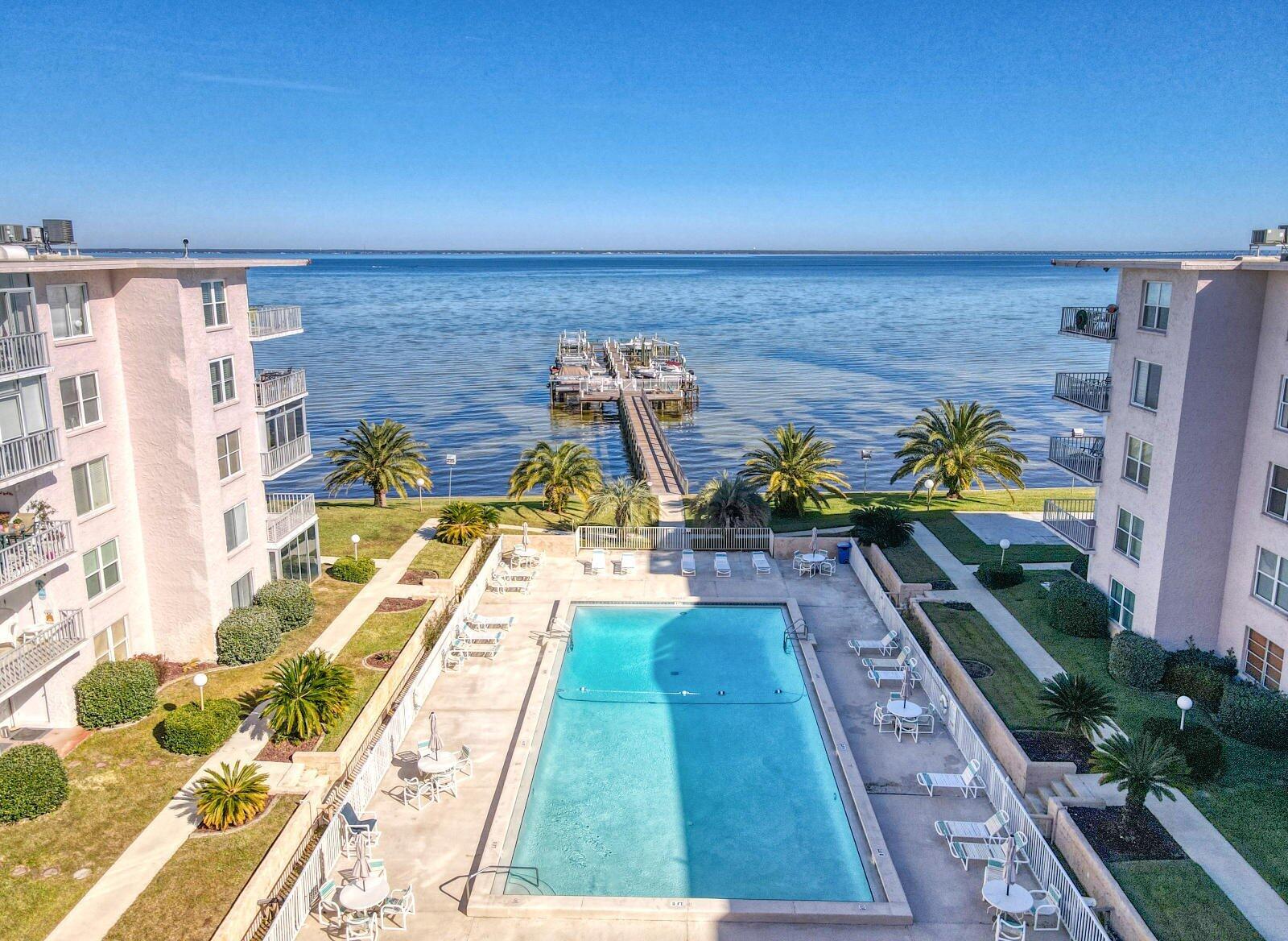 This beautiful newly remodeled unit will take your breath away. New floors, new kitchen, new bathroom, new AC, new water heater.Come home to an open floor plan and expansive balcony with views of the Choctawhatchee Bay. Condos in Century Park are rarely available! This desirable upper floor unit features 1 assigned parking spot. No pets allowed in complex. Community amenities include a pool, community dock, picnic area, fishing station, assigned parking, and on-site HOA. There is laundry room is located on each floor.