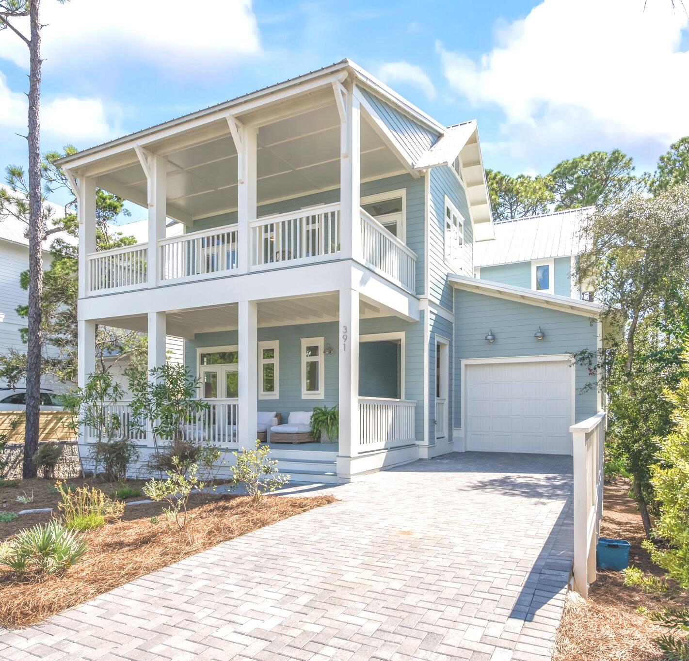 Bright and beautiful home on one of the most desirable lots in Lakeside at Blue Mountain Beach, with over DOUBLE the acreage of most lots, stunning lake views, and direct access to Big Redfish Lake, a rare and gorgeous Coastal Dune Lake 30A is known for. Offered furnished, this home is the true embodiment of 30A beach life. With direct lake access, you can paddle or kayak to the beach less than 1/2 a mile away, golf cart to hear live music at nearby Redfish Village, or walk to the Longleaf Pine Trail, with easy access just behind the neighborhood.It's the perfect dream home, stunning second home, or a lucrative investment as a vacation rental, with a projection of gross revenue over 6-figures at 146K!
