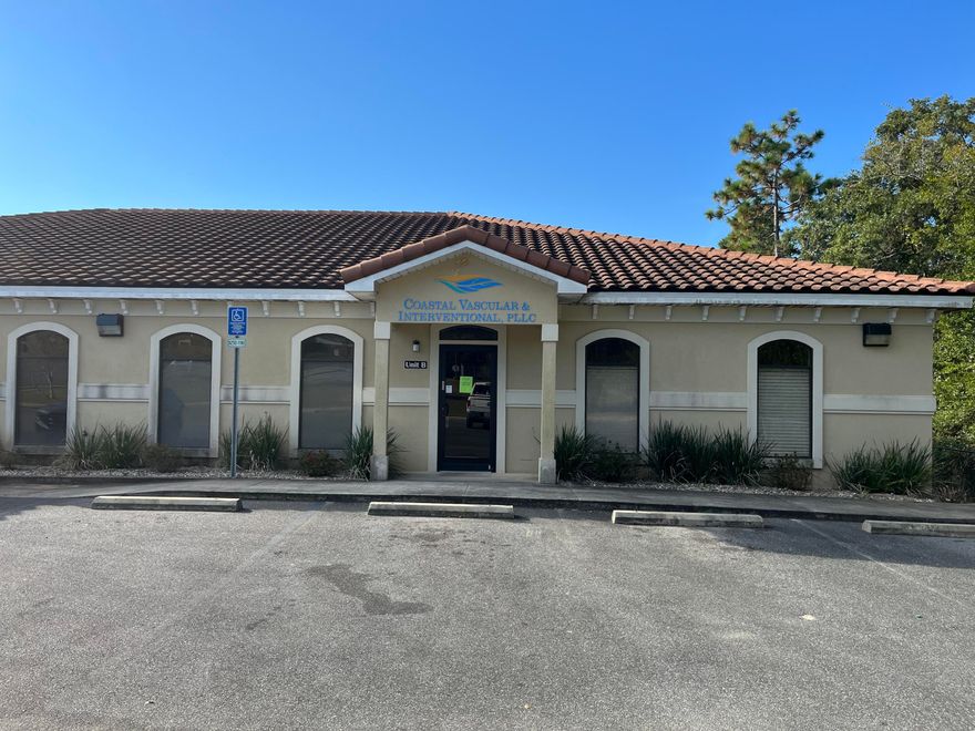 This beautifully designed commercial space is located in the heart of Crestview's Medical Plaza. Unit B possesses 2565 Sq. Ft and 9 Ft ceilings. Fully built out with a large Lobby area, reception, 10 offices, and 3 restrooms. Completely ready to be used as a medical office or any other type of office space. Call to view today!