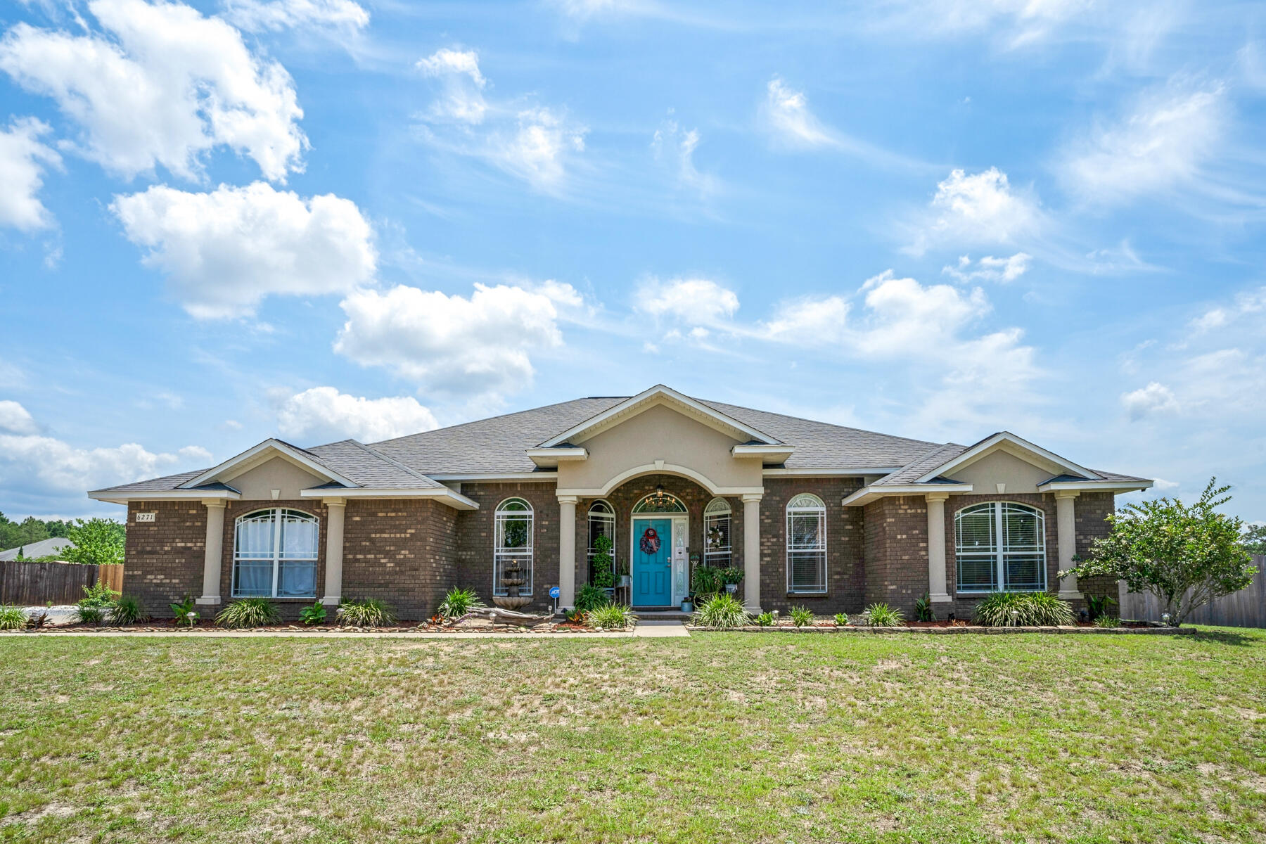 This incredible 5 bed 3 bath home has all the comforts you could ask for in the desirable North Crestview neighborhood of Cardinal Estates and NO HOA.  At almost 3000 sq feet and over half an acre lot, this home offers ample indoor and outdoor living space. The beautiful split floor plan more upgrades than could be outlined here and it is clear the moment you walk in the door home how much love and attention went into every detail in this home.  2 complete Master suites, and 3 spacious guest rooms, a large living room and bonus/4 seasons room allows a large extended family plenty of room to spread out.  And it doesn't stop inside!!!  Did we mention the pool!!!