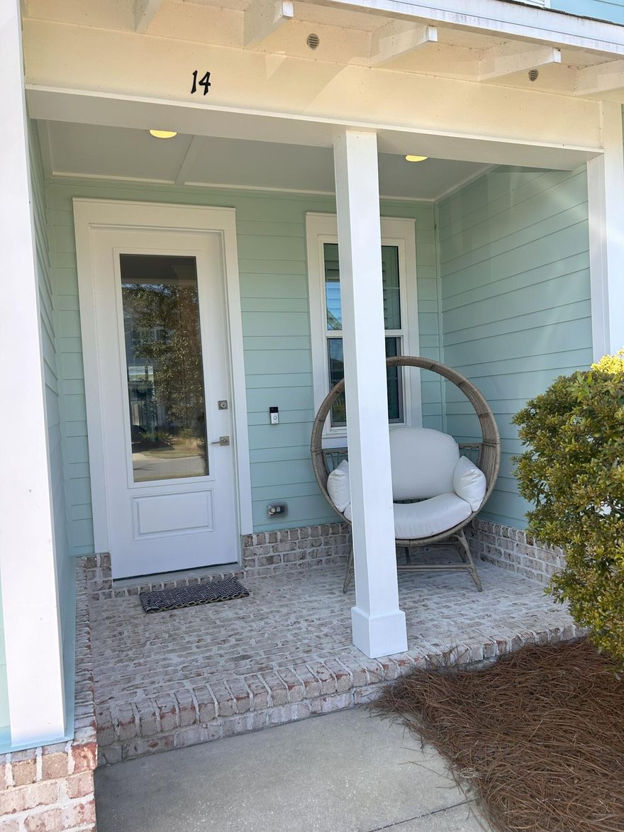 Located in the highly sought-after Watersound Origins community, this meticulously maintained 4-bedroom, 3.5-bath home offers the perfect blend of style, function, and resort-style living. Enjoy full access to premier community amenities, including a resort-style pool, three par golf course, sports courts, and scenic hiking trails. Designed with comfort and sophistication in mind, this home features 9' ceilings throughout, luxury vinyl plank flooring, quartz countertops in the kitchen and all bathrooms, and high-end Bosch stainless steel appliances. The spacious primary suite is located on the main level and includes an upgraded walk-in closet. Additional highlights include:  Plantation shutters  Dedicated laundry room with built-in cabinetry '' Screened-in back patio with TV hookup
'' Natural gas grill connection off the extended patio
'' Fenced backyard for privacy'' Oversized 2-car garage
'' NON-Furnished
Rent includes HOA dues, pest and termite control, lawn service and maintenance, and twice-weekly trash pickup offering a truly low-maintenance lifestyle in one of the area's most desirable neighborhoods.