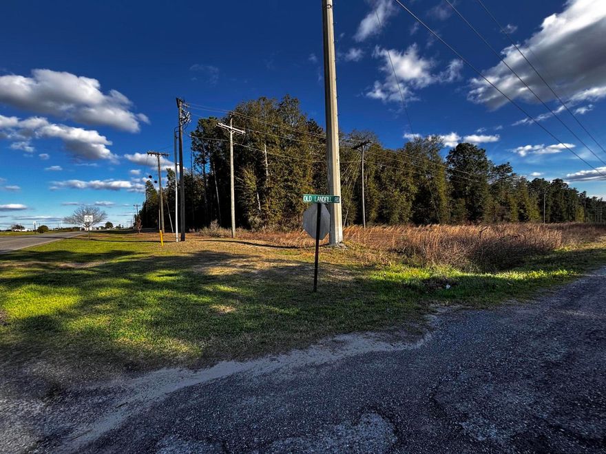 Discover a unique opportunity with this expansive 40-acre wooded corner lot, ideally situated with approximately 1,235 feet of road frontage on WWII Veterans Rd. and 1,304 feet on Old Landfill Rd. This property boasts a serene natural setting with a stream and very little wetlands in the lower southwest corner of the property, making it perfect for those seeking privacy, recreation, or potential development. Located across from the Walton Correctional Institution, this parcel is approximately 4.5 miles north of the charming DeFuniak Springs historical district, providing convenient access to local amenities while maintaining a peaceful, rural atmosphere. Utilities are readily available along the road, featuring power poles and telephone access.  Whether you envision building your....... dream home, establishing a retreat, or exploring investment opportunities, this wooded lot offers endless possibilities. Don't miss your chance to own a slice of Florida's natural beauty!