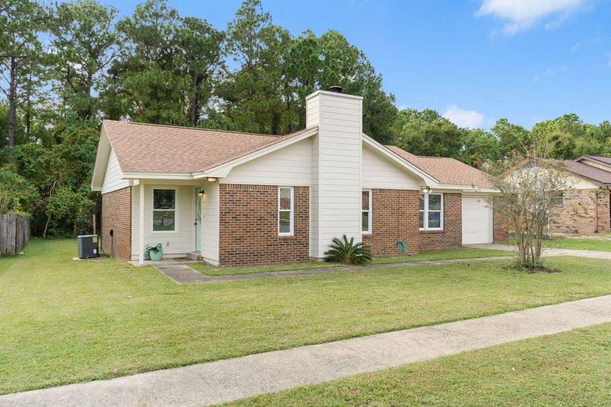 Motivated Sellers! Welcome home! This beautifully renovated 3-bedroom, 2-bath home, with potential for a 4th bedroom, is located in the highly desirable Chateau Pres De La Mar neighborhood. Offering 1,436 sq. ft. of stylish living, this home has been updated from top to bottom. High-end wood flooring flows throughout, and the home boasts hurricane-rated impact windows, which not only provide peace of mind but also keep insurance costs affordable. The remodeled kitchen features quartz countertops and premium KitchenAid and Frigidaire appliances, perfect for the home chef. The thoughtful layout includes a mudroom off the garage, ideal for daily convenience. A flexible bonus room can easily be converted into a 4th bedroom, home office, or game room, depending on your needs. Both bathrooms have been completely renovated, with luxurious tiled showers and updated plumbing. Quartz countertops extend into the bathrooms, adding to the modern, cohesive look. No popcorn ceilings, and all light fixtures throughout the home have been replaced to reflect contemporary style. The exterior has recently been upgraded to hardy board, showcasing a fresh and inviting curb appeal. With negotiable furniture, this home is truly move-in ready. Whether you're seeking comfort, style, or space to grow, this home has it all!