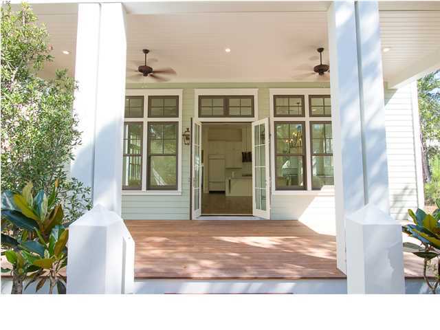 This incredible new home from Romair Construction features 5 bedrooms plus a carriage house bonus room, 5.5 bathrooms and a 2-car garage in a private yet convenient location in the charming community of WaterColor. Exquisite architectural design, meticulous construction, multiple upgrades and simple elegance characterize the home which has 7'' wire brush distressed oak flooring and Shiplap walls throughout. The first floor includes 12' ceilings, a spacious living area open to an upgraded gourmet kitchen complete with Sub Zero appliances, a large butler's pantry, an owner's closet, a large laundry room and a guest bedroom. The second level houses a spacious master bedroom with a private covered porch, 2 large additional bedrooms, a sitting area, an additional laundry room and access to
