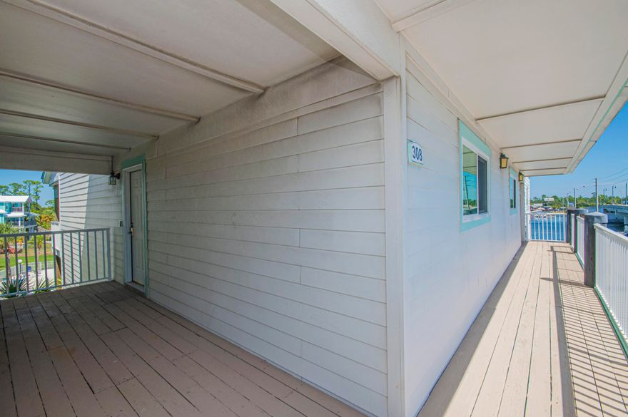 Welcome to your waterfront retreat in Treasure Cove. This cozy condo is perfectly positioned in the east end of Panama City Beach, offering a relaxed lifestyle and stunning views. Key Highlights. *Walking distance to the Marina and local restaurants such as Deck Hand Social, Captain Andersons, Off the Hook and J Michaels. *Quick Golf Cart ride to many other local favorites. *Cozy Floorplan with plenty of natural light *Balcony views to unwind relax and enjoy the beautiful water views. *Furnished so its move in ready grab your gulf cart keys or boat keys and begin to live the beach lifestyle you have always dreamed of.