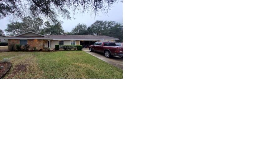 House had been updated with new kitchen, newer appliances, granite counters, new lighting and plumbing fixtures. Kitchen exits to a covered patio. All the bathrooms had tile surround and new toilets, vanities and light fixtures. The home has new windows and an older roof.