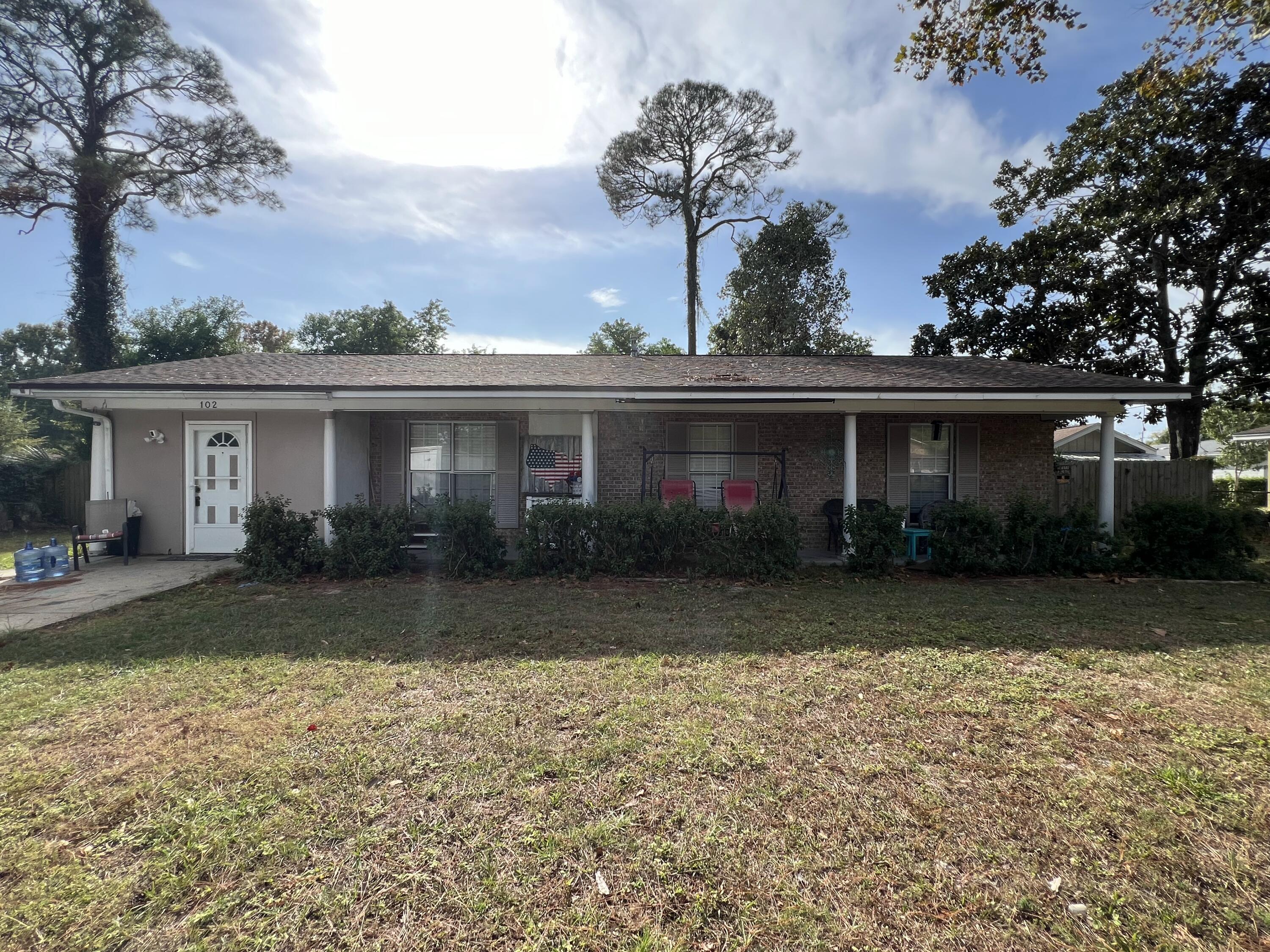 Originally built in 1967, this 4 bedroom 2 bath home is located in the heart of FWB and is just a few miles from Boat launches, military bases, shopping, beaches and more! This Elliot Point area home has block exterior, rests on a 1/4 acre lot and comes with tons of potential. Most of the original parquet flooring remains, while the kitchen, baths, and laundry area all have tile. The home has seen many updates throughout the past including newer roof, hvac, kitchen cabinets, but does need some (mostly cosmetic) repairs. Home should still qualify for most financing. Call today before this one is gone!