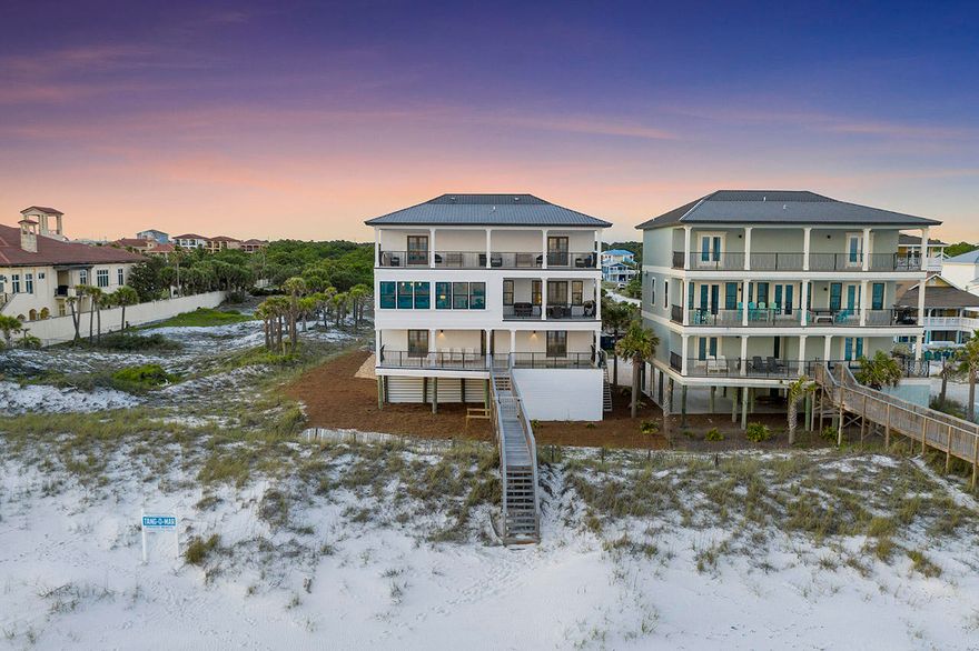 306 Tang O Mar is your perfect beach front RENTAL MACHINE! Just renovated to add an additional 230 sq. ft. of space in the living area, a state of the art movie theater, and a four car garage! This home is complete with 8 bedrooms, an oversized family and dinning area with a jaw dropping 180 degree view of the Gulf of Mexico. Your very own private gulf front pool. Your own private beach walkover for easy access down the the beach. Every bedroom comes with its own en-suite personal bathroom. Elevator for easy movement of luggage. Four car parking garages and massive driveway for large event parking. Property is projected to do over $330,000 in 2021.