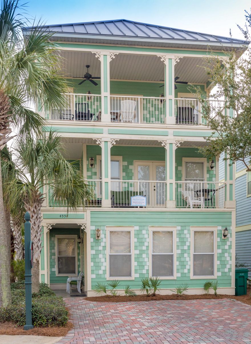 INVESTOR ALERT!! Short Sale opportunity in the Villages of Crystal Beach! Located close to the beach in the very desirable community of Crystal Beach in Destin, this home is built for high grossing rental revenue. With 5 bedrooms, 4 full baths and 2 LARGE living rooms this home is located directly across from the pool and just steps from all the dining, shopping, watersports and entertainment Destin has to offer - it is designed to provide an incredible vacation experience for the largest of families. Beautiful Caribbean style architecture, high ceilings, 2 master suites, 1st & 3rd floor living rooms, bar area, 3 covered porches providing great views and much more! This one is not to be missed at the newly reduced price of $579,000. Rental revenue projections of 65K+.