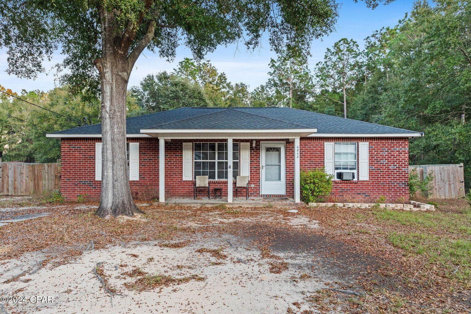 Investor Special! This 3-bed, 2-bath brick home in Round-Up Valley is a perfect flip opportunity! With 1,203 sqft, it's ideal for investors ready to put in $25-30K in updates--flooring, paint, landscaping--to unlock instant equity. Features include a spacious first-floor primary bedroom, large living room, cathedral ceilings, plant ledges, and double-pane windows. The kitchen has essential appliances, and laundry hookups are inside. Sitting on a 0.35-acre lot (80x195), the home includes a yard building and driveway parking. No HOA, built in 2006, with public water, septic, and cable. Solid bones, great layout--flip this into a profit!